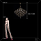 Светильник LOFT IT 10259/1000 Gold Asfour