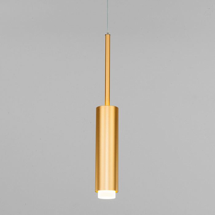 Люстра Eurosvet 50203/1 LED матовое золото