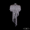 Люстра Bohemia Ivele Crystal 8311/40-70 Ni